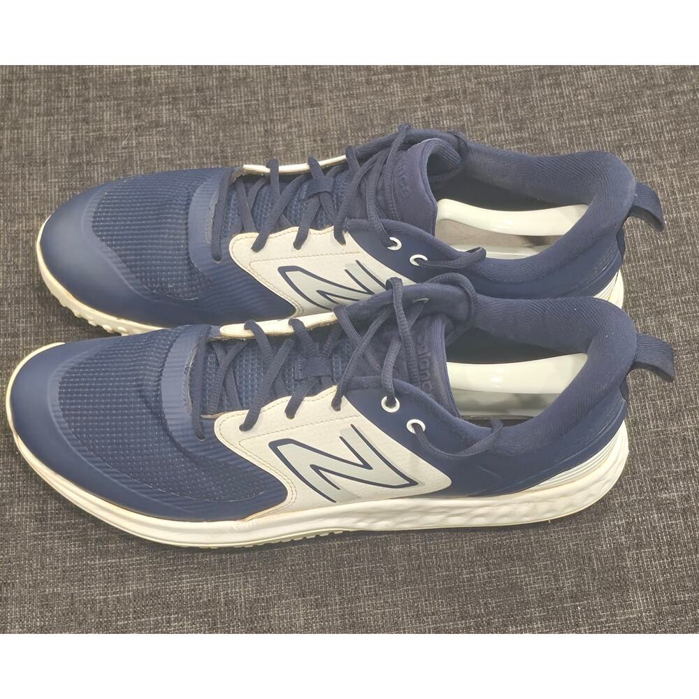 New Balance Fresh Foam 3000 v6 Baseball Turf Shoes Men's 14 T3000TN6 Navy White - Picture 3 of 9